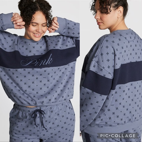 PINK Crew Sweatshirt - Picture 1 of 1